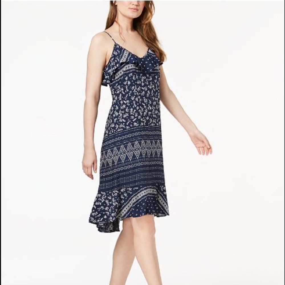 Vince Camuto Ruffled Shift Dress